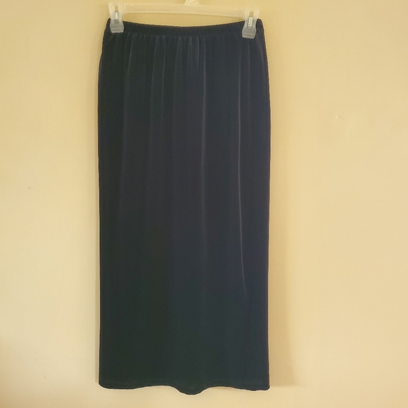 Byer California Dresses & Skirts - Vintage Black Velvet Maxi Skirt AGB Byer California Size Small S